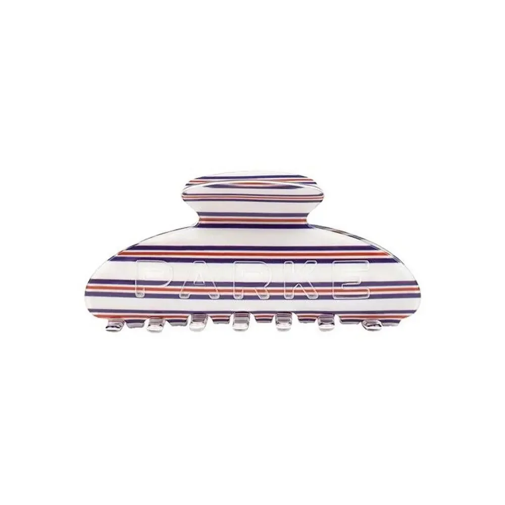 Parke coastal stripes claw clip
